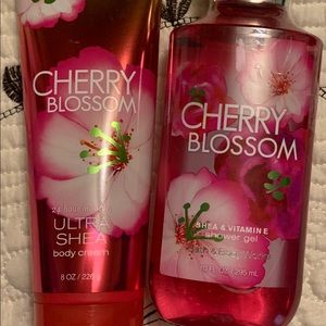 Bath & Body Works Cherry Blossom Lotion & Wash